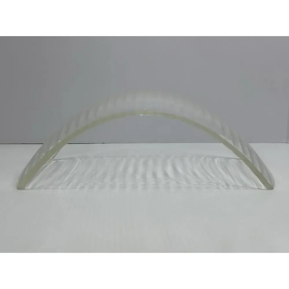 Lot 5 Large Curved‎ Fluted Glass Magnifying Lamp Lens Streetlight? Floodlight?